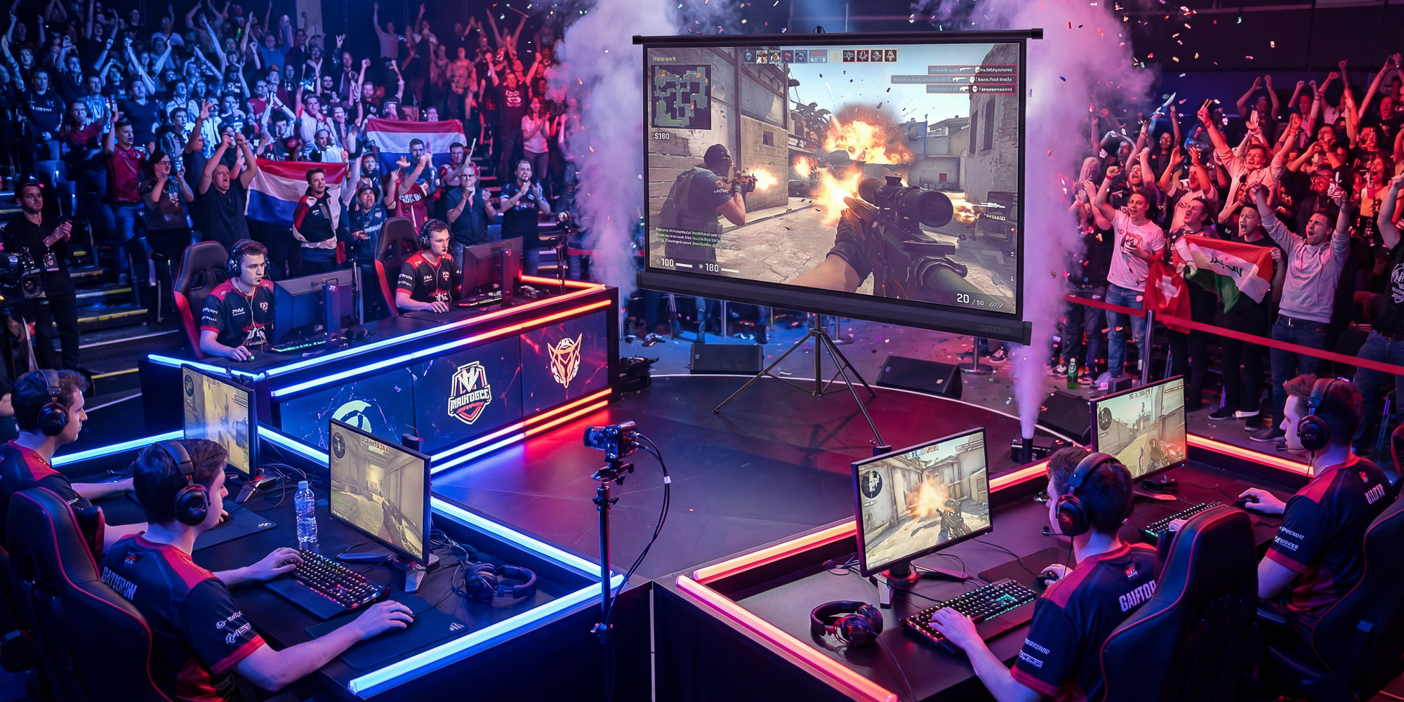 Ekran projekcyjny na statywie Camrock Matte T 80